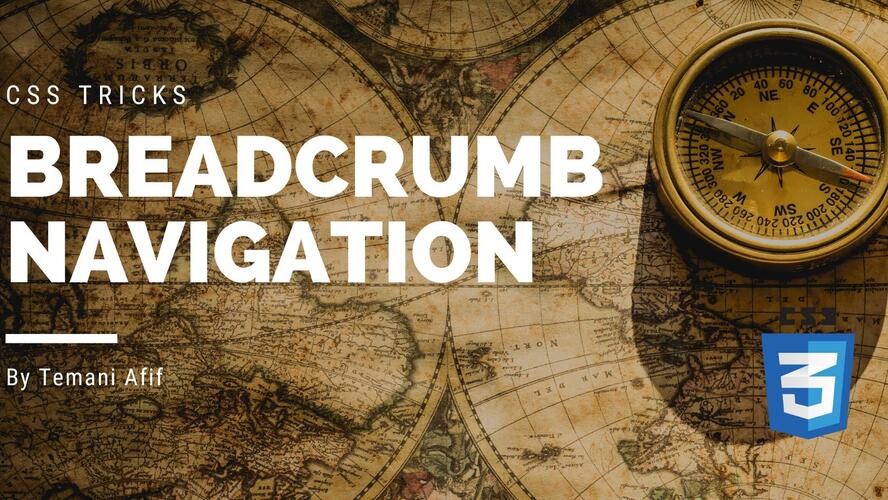 How to create Breadcrumb Navigation with CSS