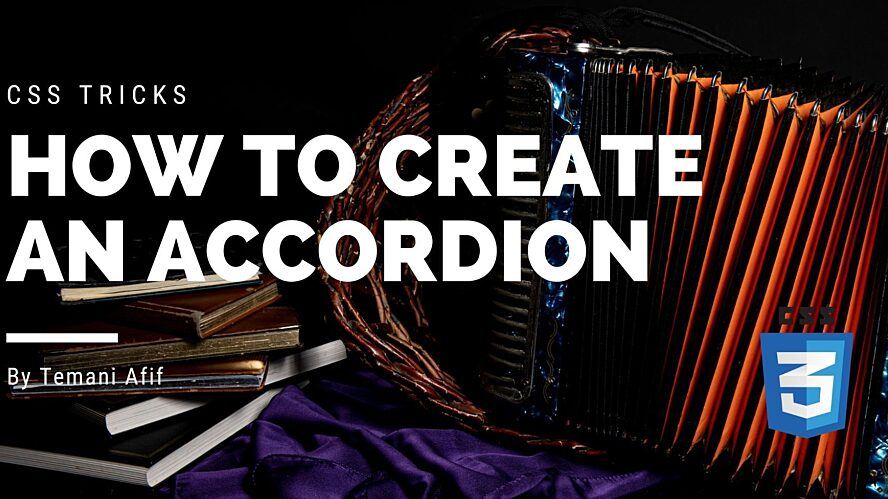 How to build a CSS-only accordion