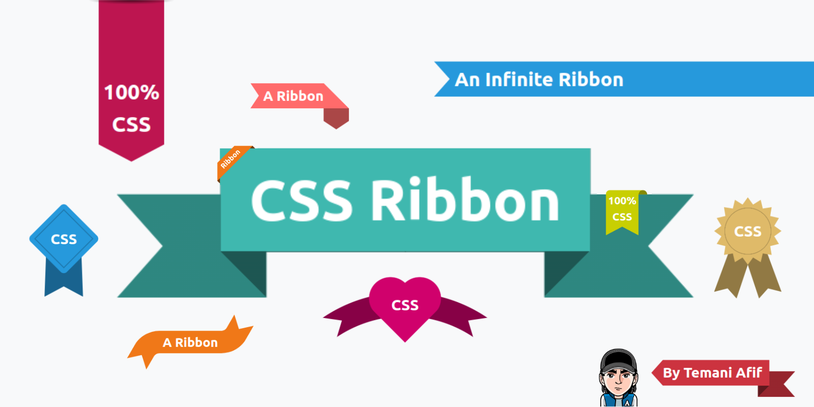 CSS Ribbon collection
