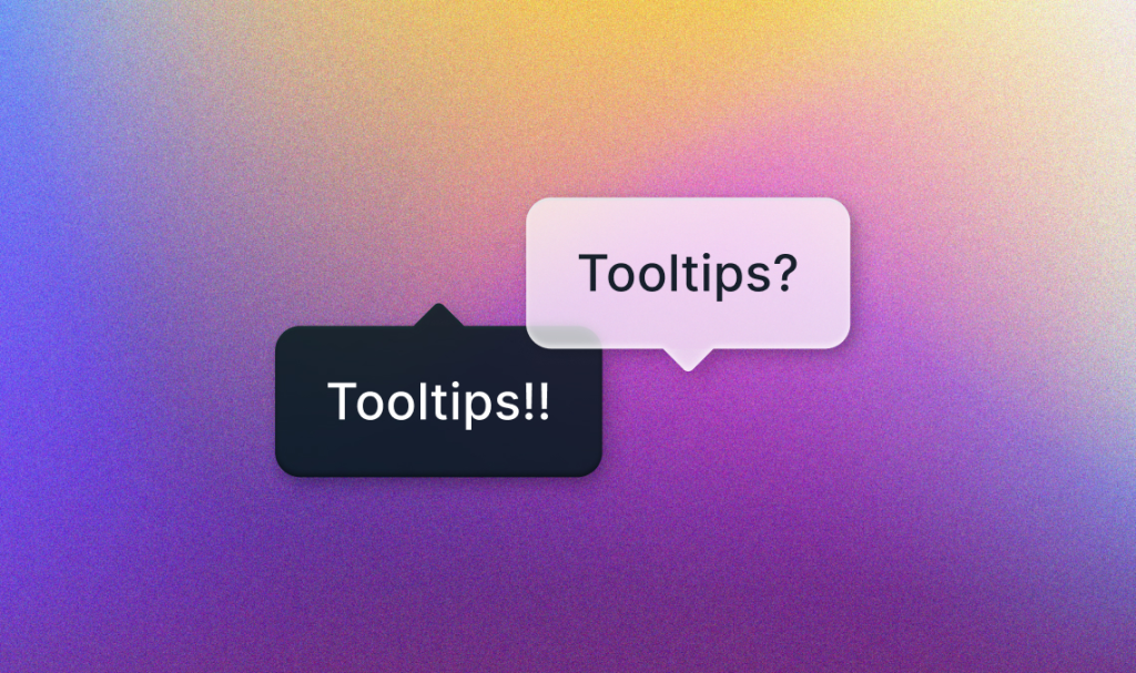 Perfectly Pointed Tooltips: A Foundation