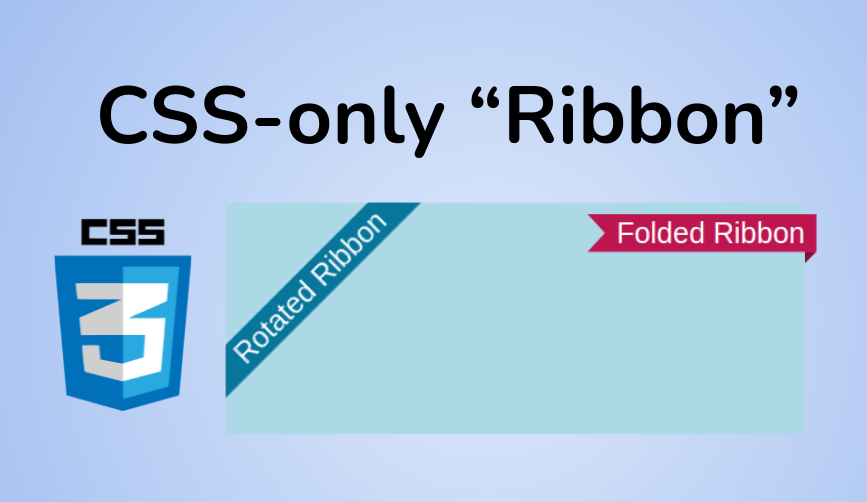 CSS-Only Ribbon