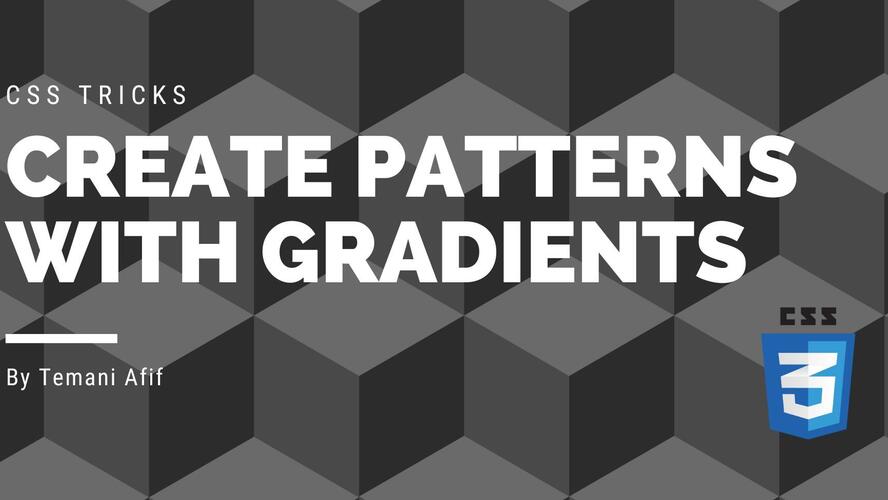 How to create background pattern using CSS & conic-gradient